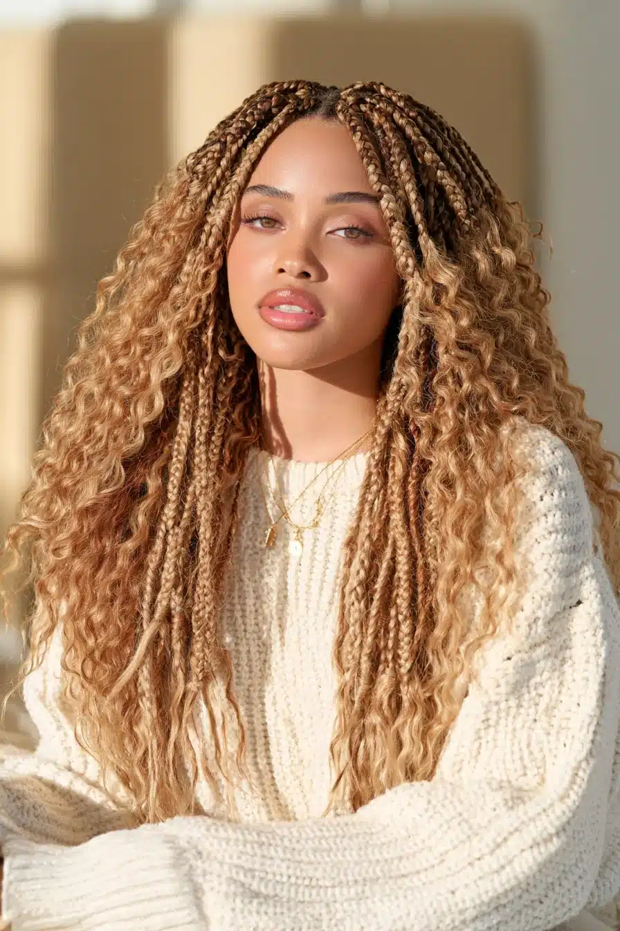 27 Stunning Boho Knotless Braids to Inspire Your Next Hairstyle