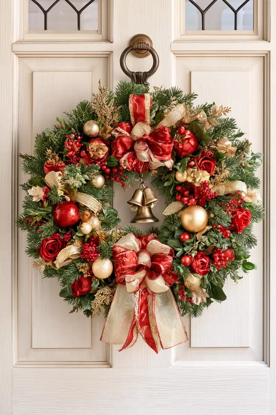 27 Cozy Christmas Wreaths Filled With Seasonal Color and Cheer