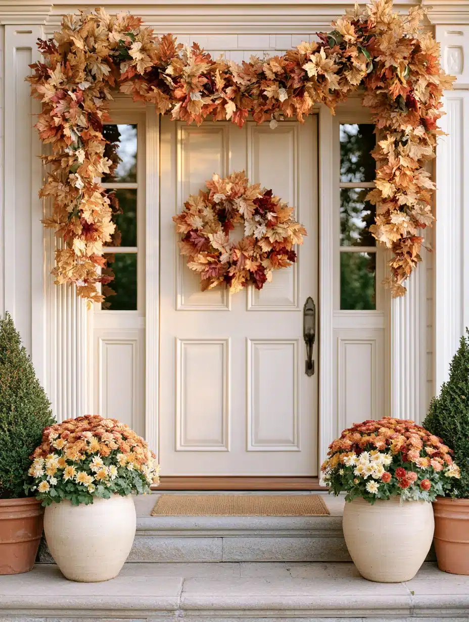 27 Beautiful Mums Front Porch Ideas for a Colorful Autumn Welcome