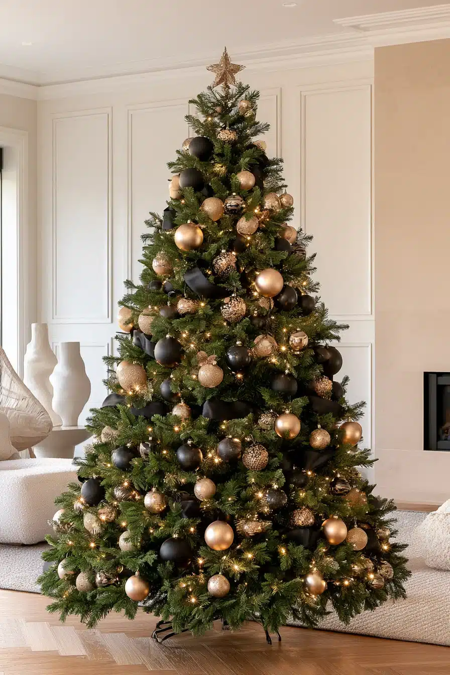 27 Stunning Gold Christmas Tree Ideas to Make Your Holiday Home Sparkle