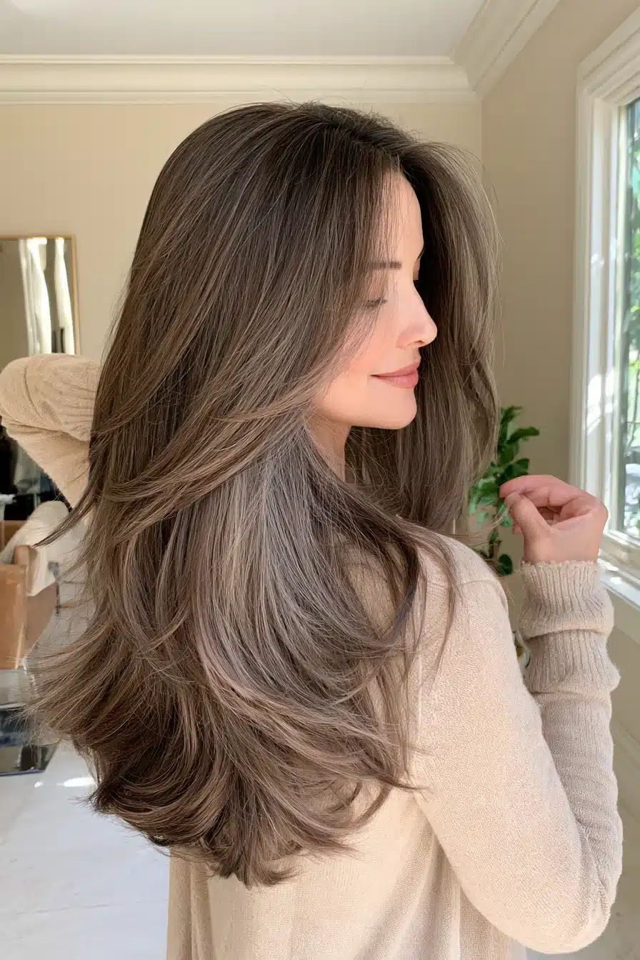 27 Beautiful Grey Blending Ideas for Dark Hair to Embrace Your Silver Strands
