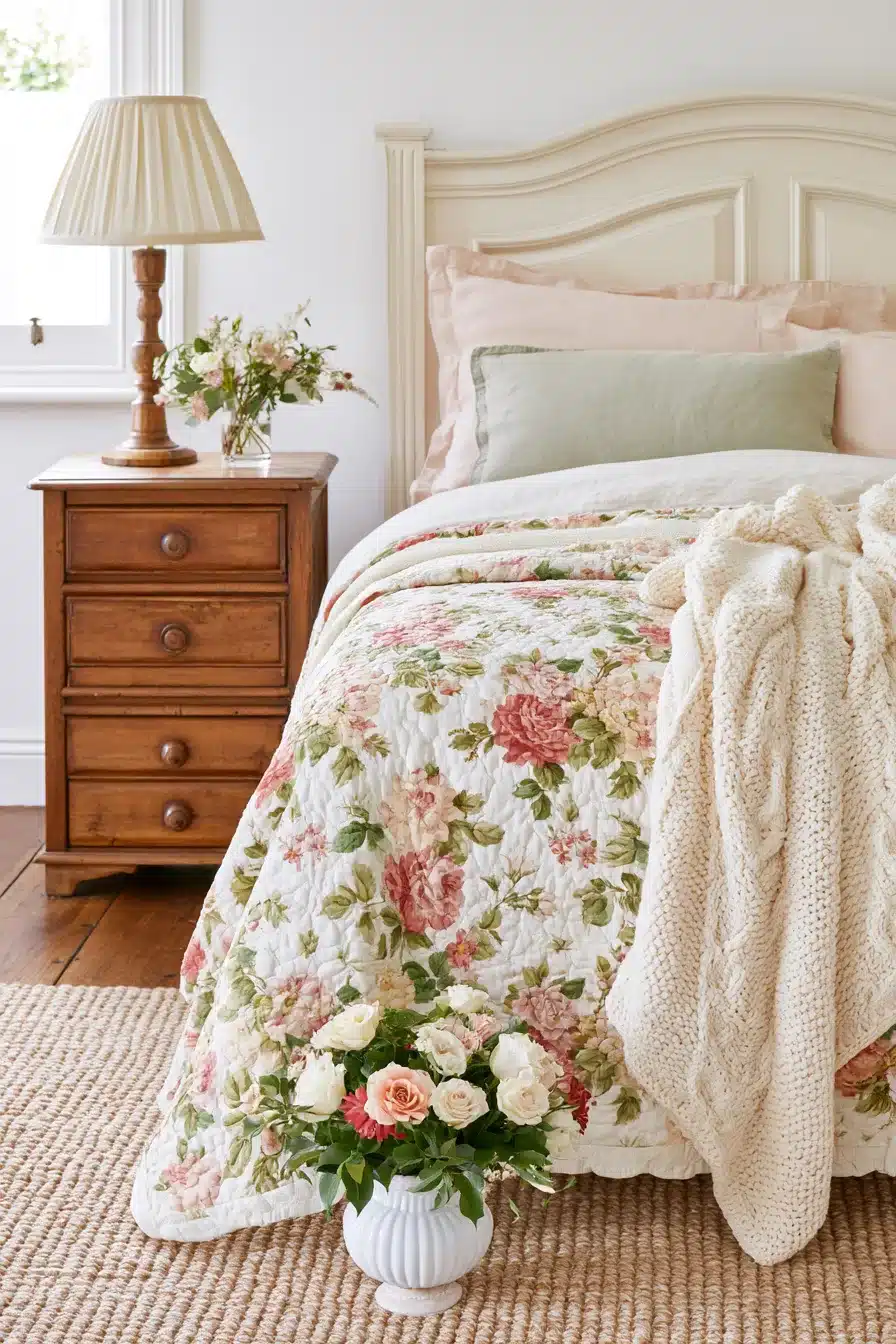 27 Charming Vintage Cottagecore Bedroom Ideas for a Cozy Retreat