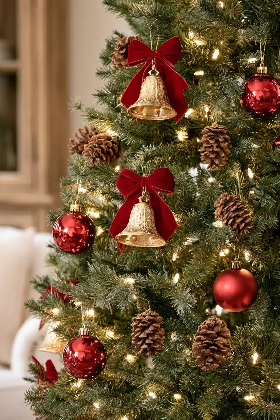 27 Timeless Traditional Christmas Tree Ideas for a Warm and Festive Home