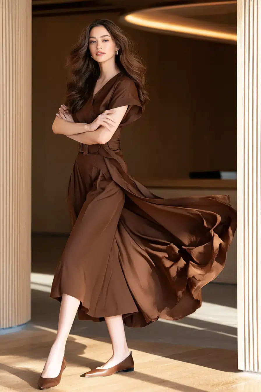 27 Chic Work Dresses for Women That Make Office Style Feel Effortless