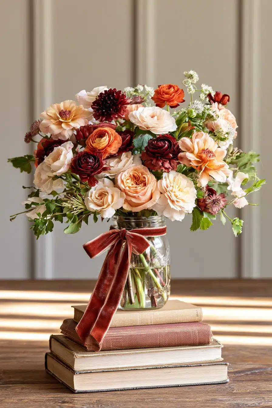 27 Cozy Fall Mason Jar Centerpieces That Bring Autumn Charm to Your Table