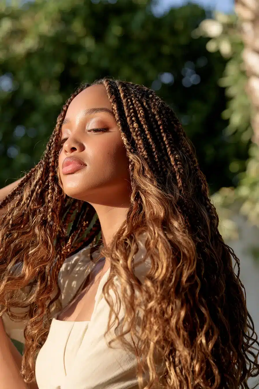 27 Stunning Boho Knotless Braids to Inspire Your Next Hairstyle