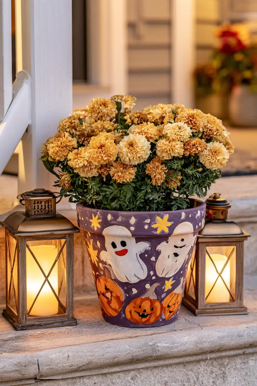 27 Creative Halloween Planter Ideas for a Spookily Charming Porch