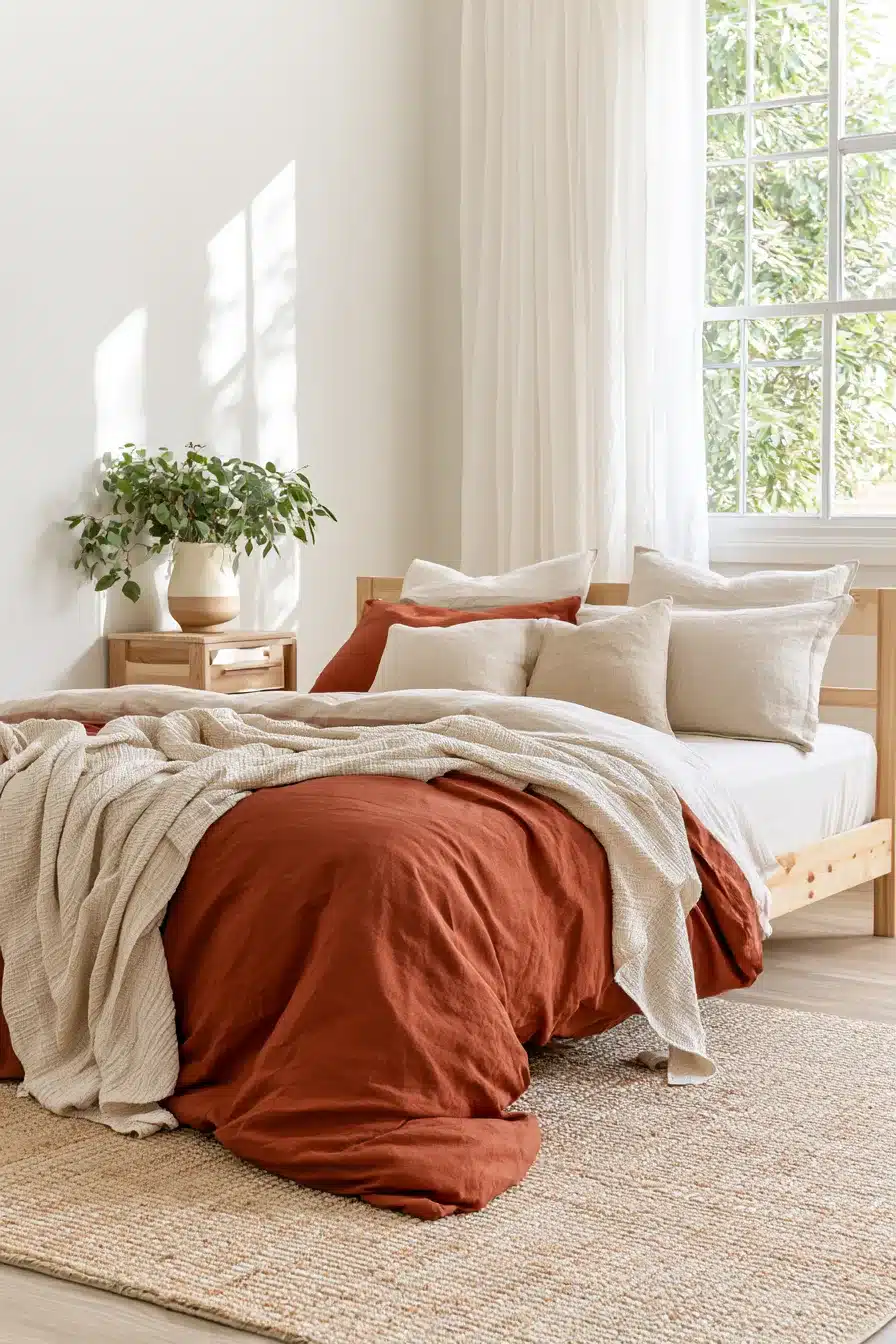 27 Cozy Fall Bedding Ideas for a Warm and Inviting Bedroom