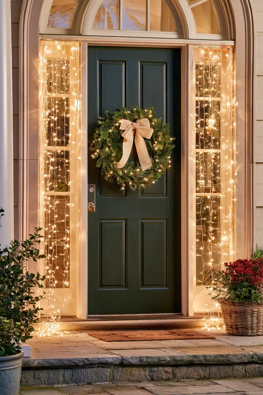 27 Beautiful Christmas Door Decorations for a Warm Holiday Welcome