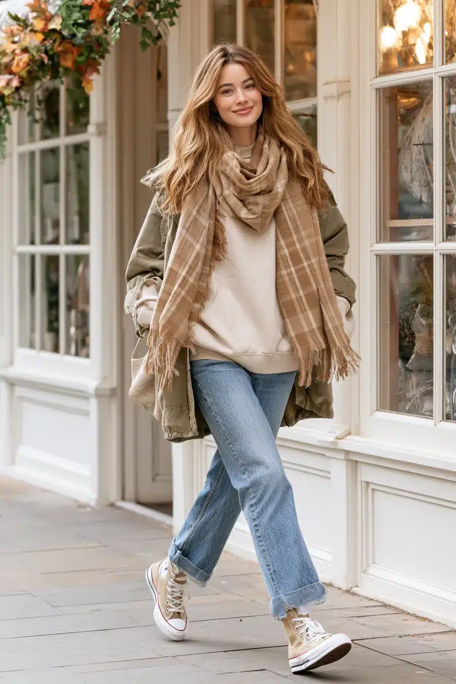 27 Cute Comfy Fall Outfits With Soft Knits and Cozy Layers