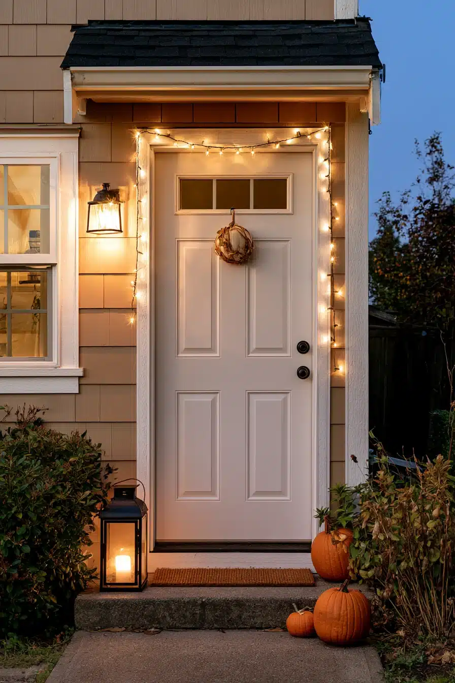 27 Cozy Small Porch Fall Decorating Ideas for a Warm Autumn Welcome