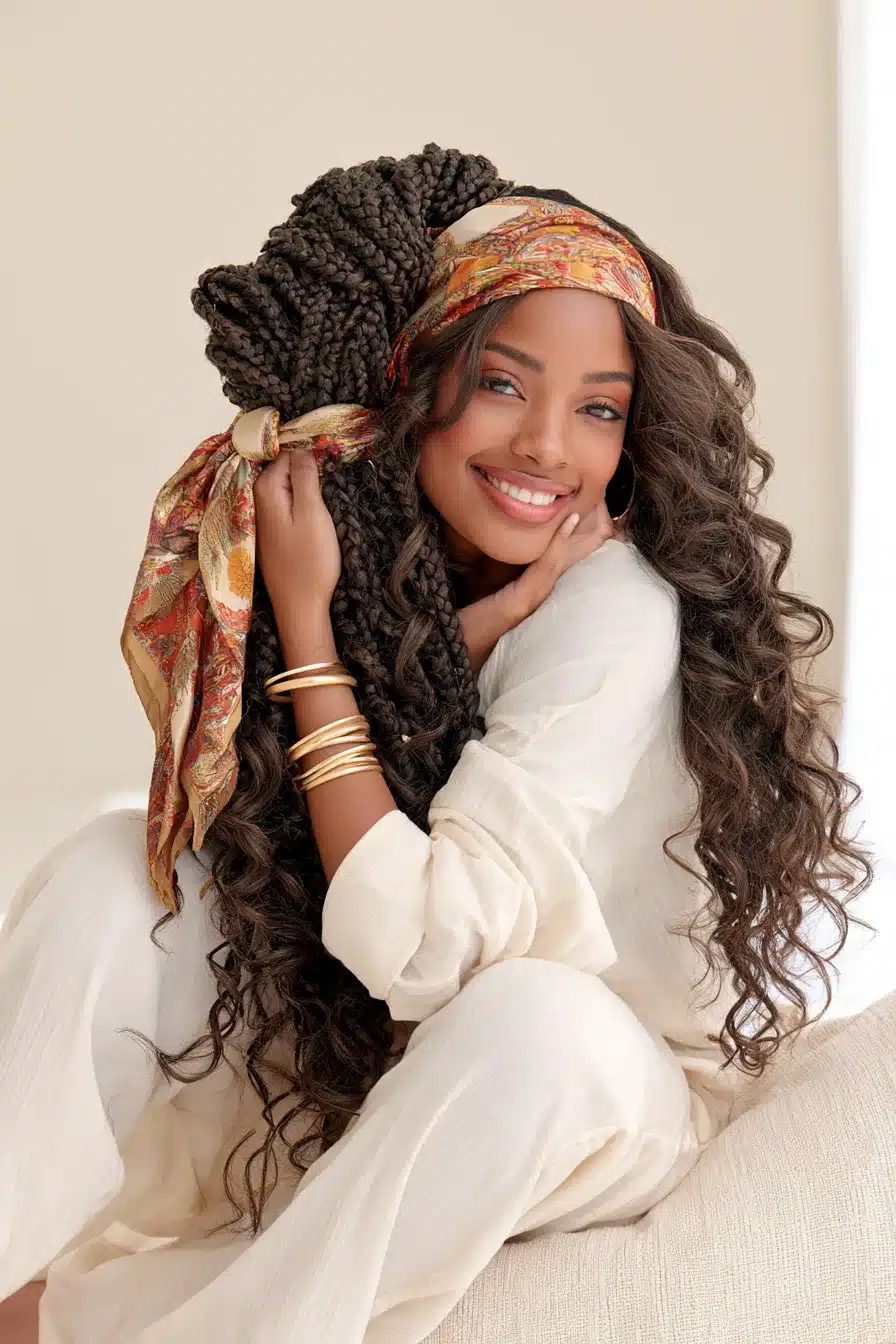 27 Stunning Boho Knotless Braids to Inspire Your Next Hairstyle