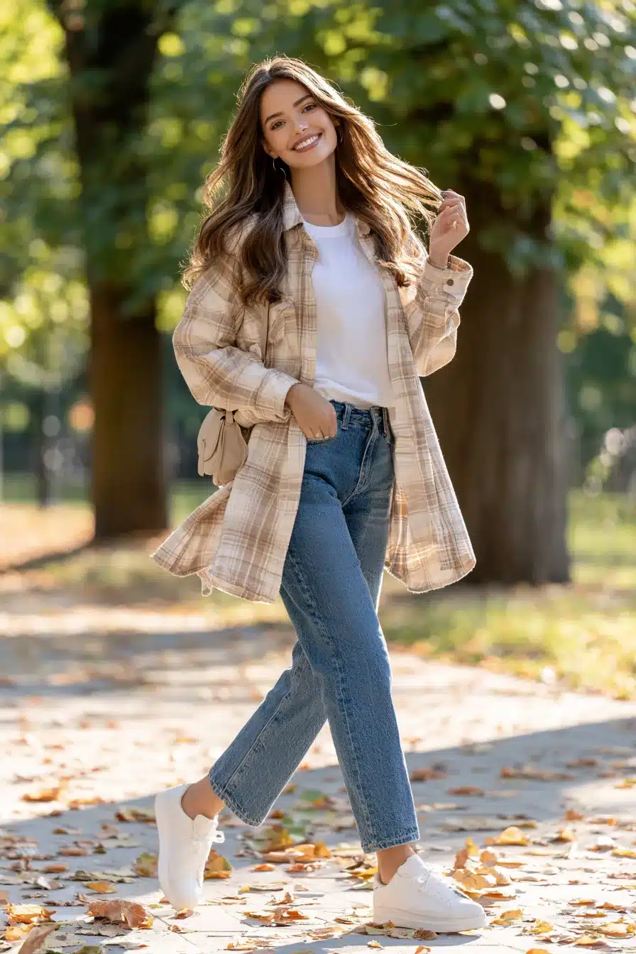 27 Chic Early Fall Outfits for Cozy Layers and Effortless Everyday Style