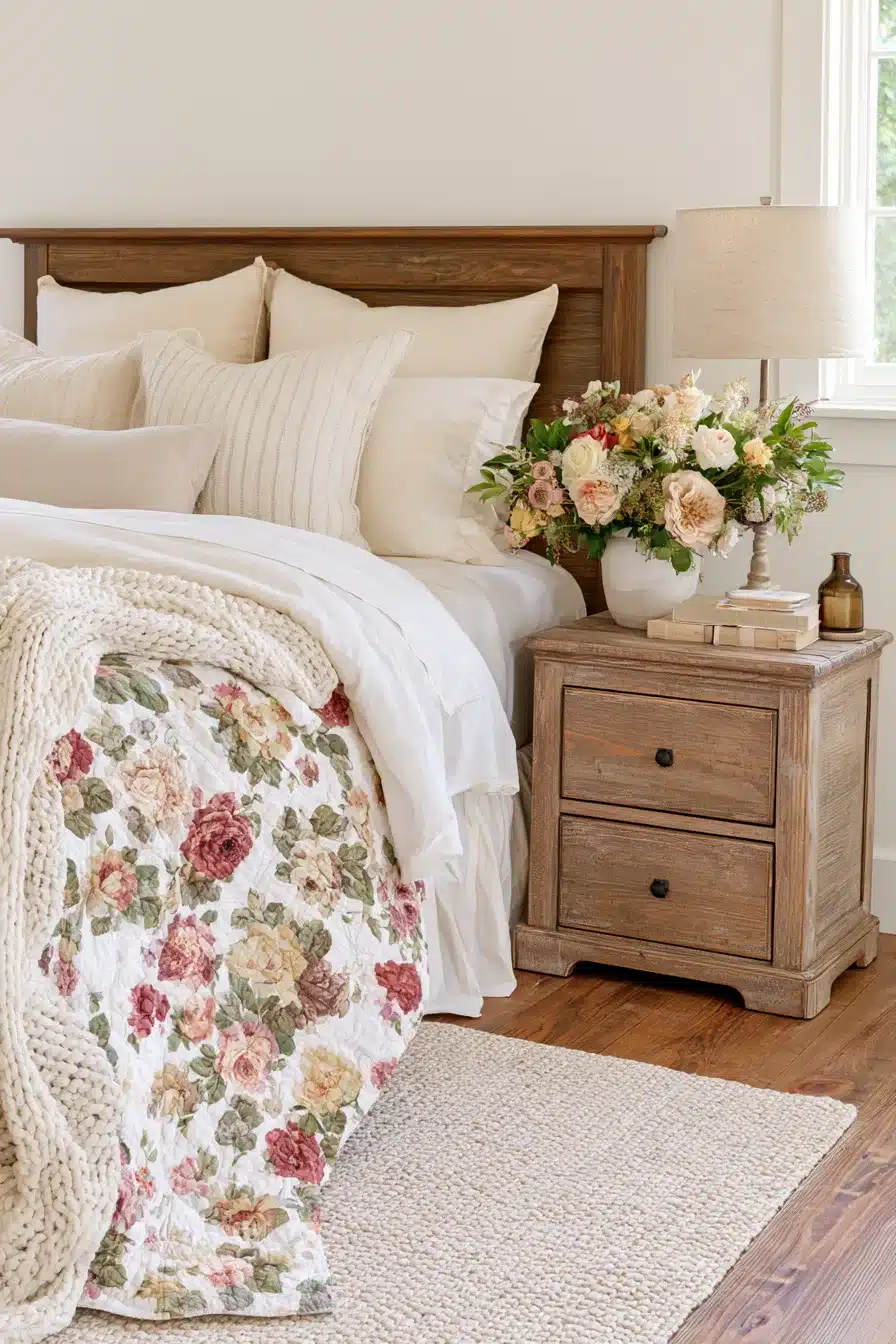 27 Charming Vintage Cottagecore Bedroom Ideas for a Cozy Retreat