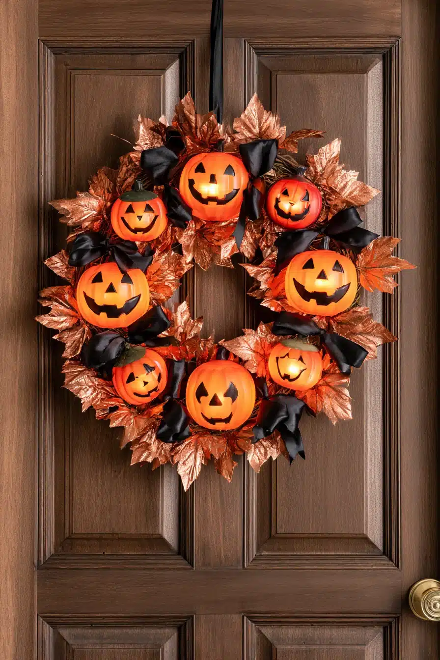 27 Creative Halloween Wreaths to Give Your Front Door a Spooky Stylish Welcome