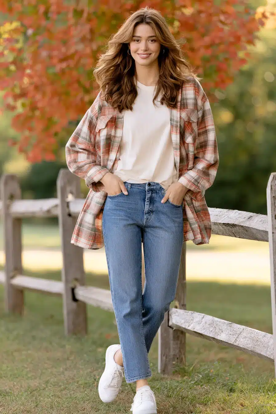 27 Cute Comfy Fall Outfits With Soft Knits and Cozy Layers