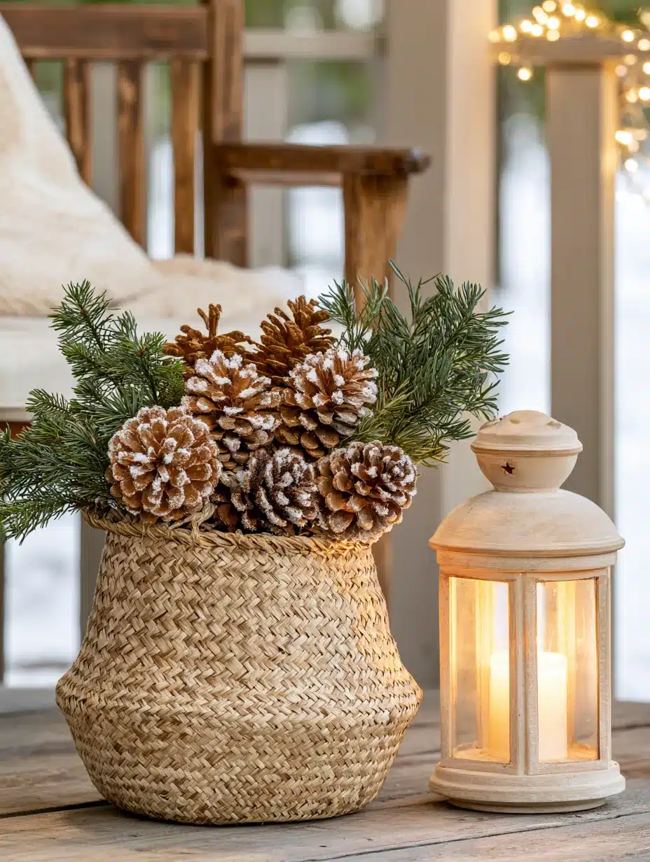 27 Cozy Winter Porch Decor Ideas for a Warm and Welcoming Entrance