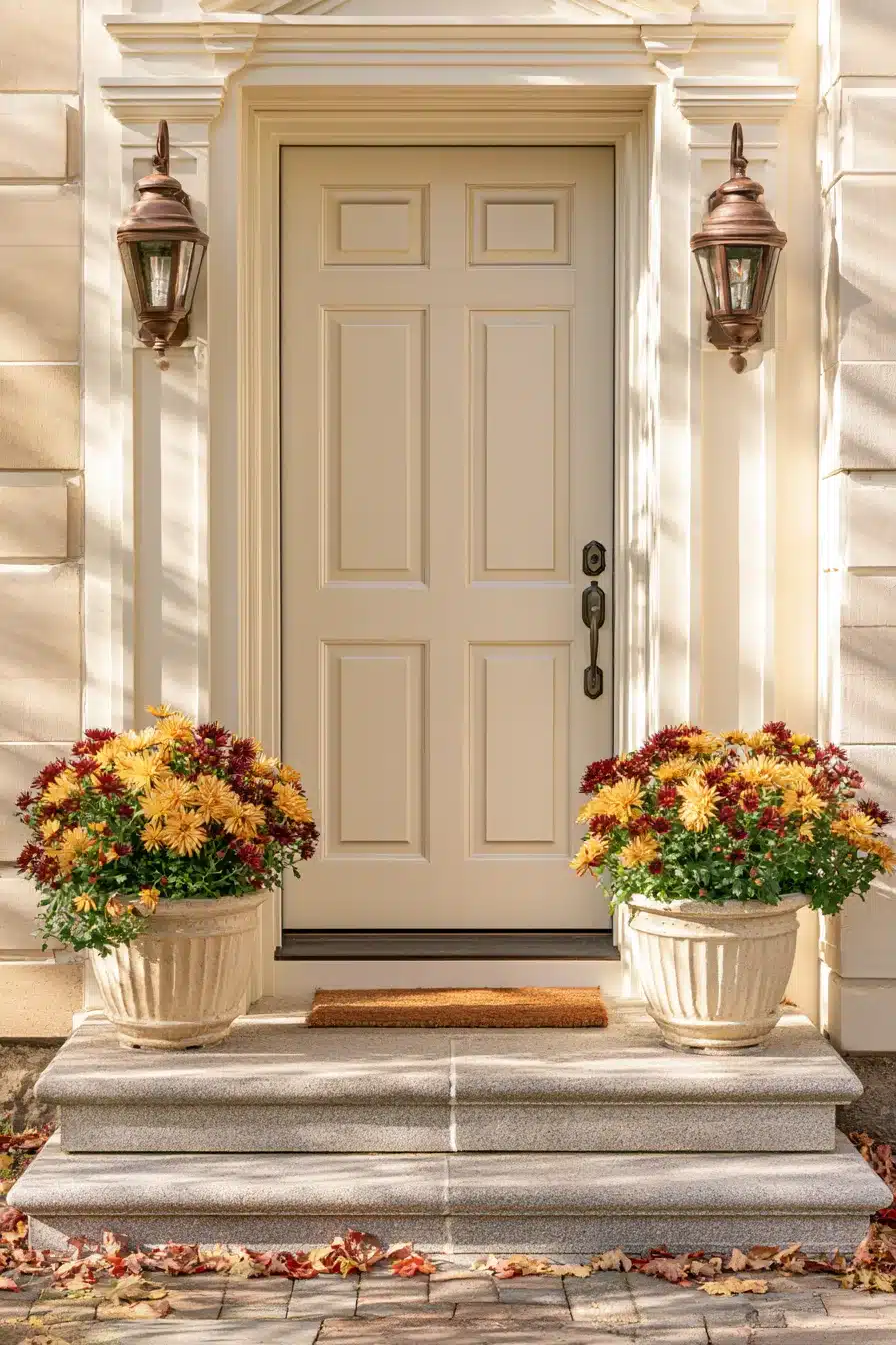27 Cozy Small Porch Fall Decorating Ideas for a Warm Autumn Welcome