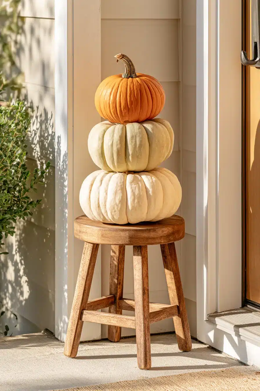 27 Cozy Small Porch Fall Decorating Ideas for a Warm Autumn Welcome