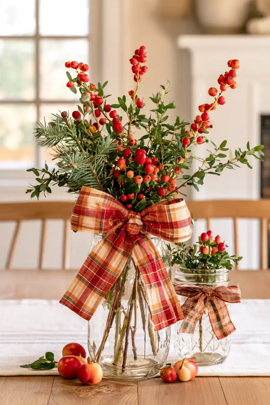 27 Cozy Fall Mason Jar Centerpieces That Bring Autumn Charm to Your Table