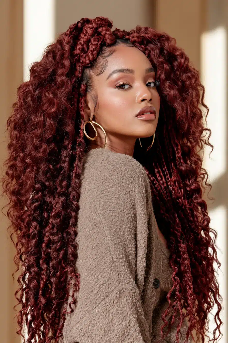 27 Stunning Boho Knotless Braids to Inspire Your Next Hairstyle