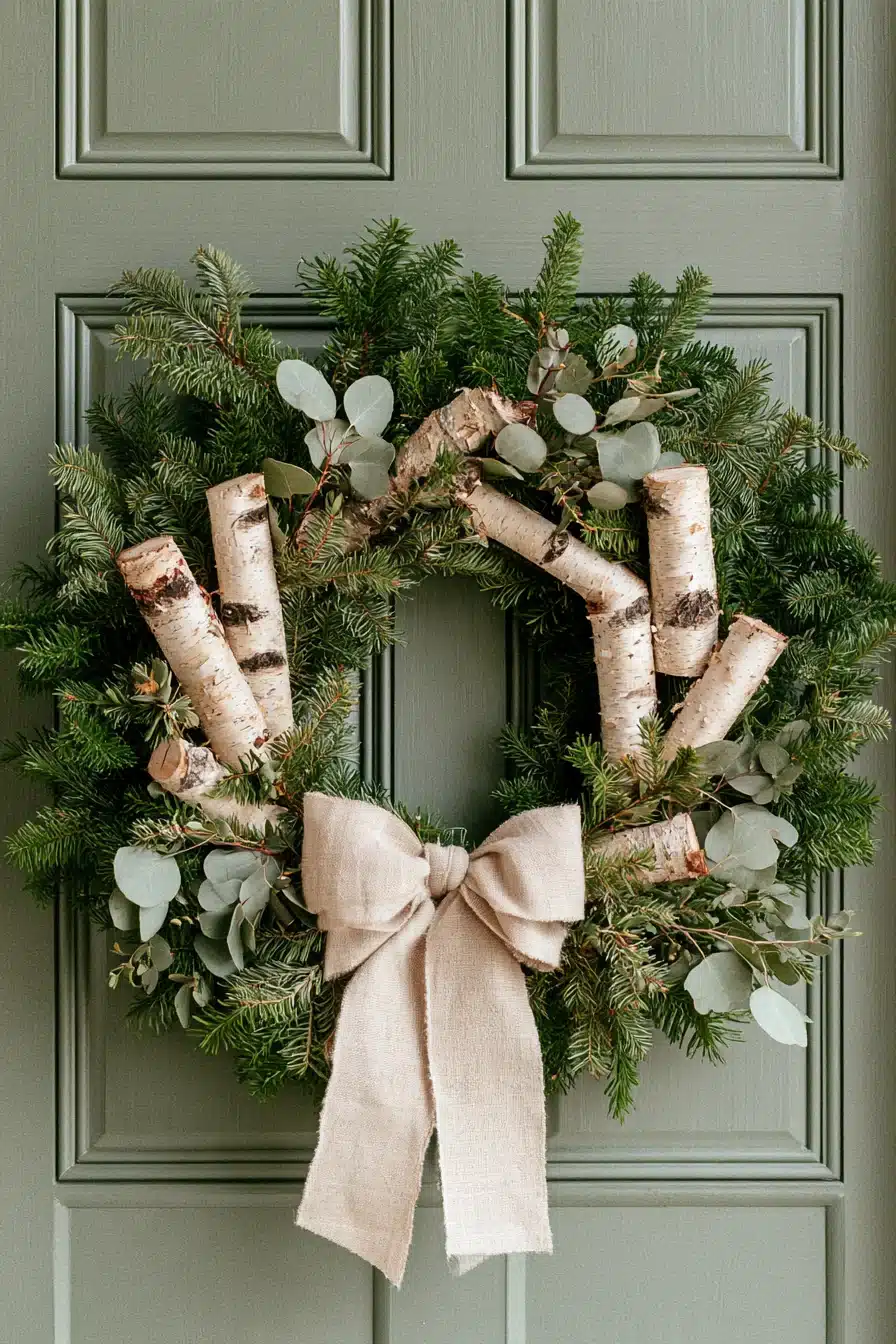 27 Beautiful Winter Wreaths for Front Door Decor That Welcomes You Home