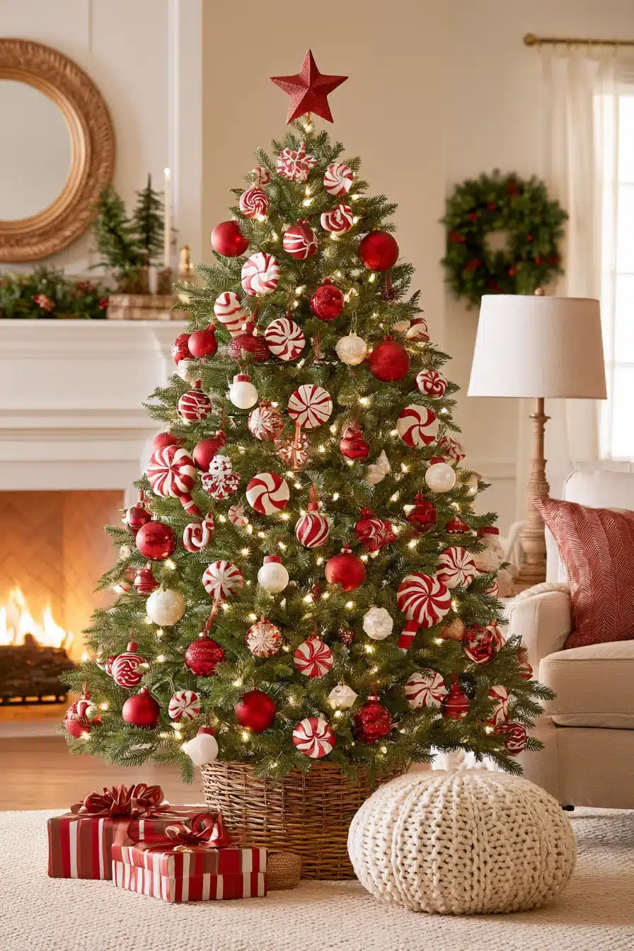 27 Timeless Traditional Christmas Tree Ideas for a Warm and Festive Home