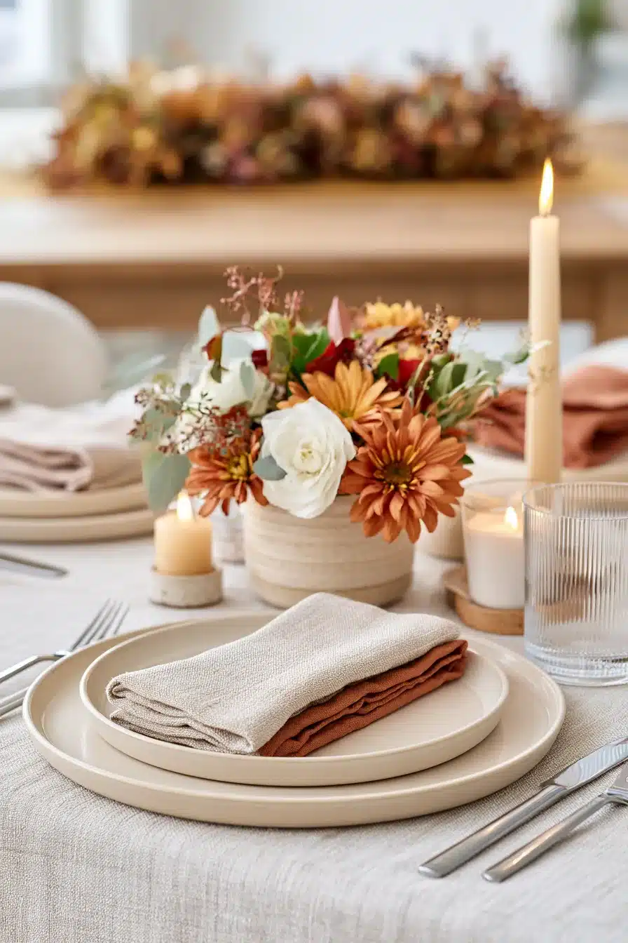 27 Easy Thanksgiving Tablescapes to Create a Cozy and Welcoming Holiday Table