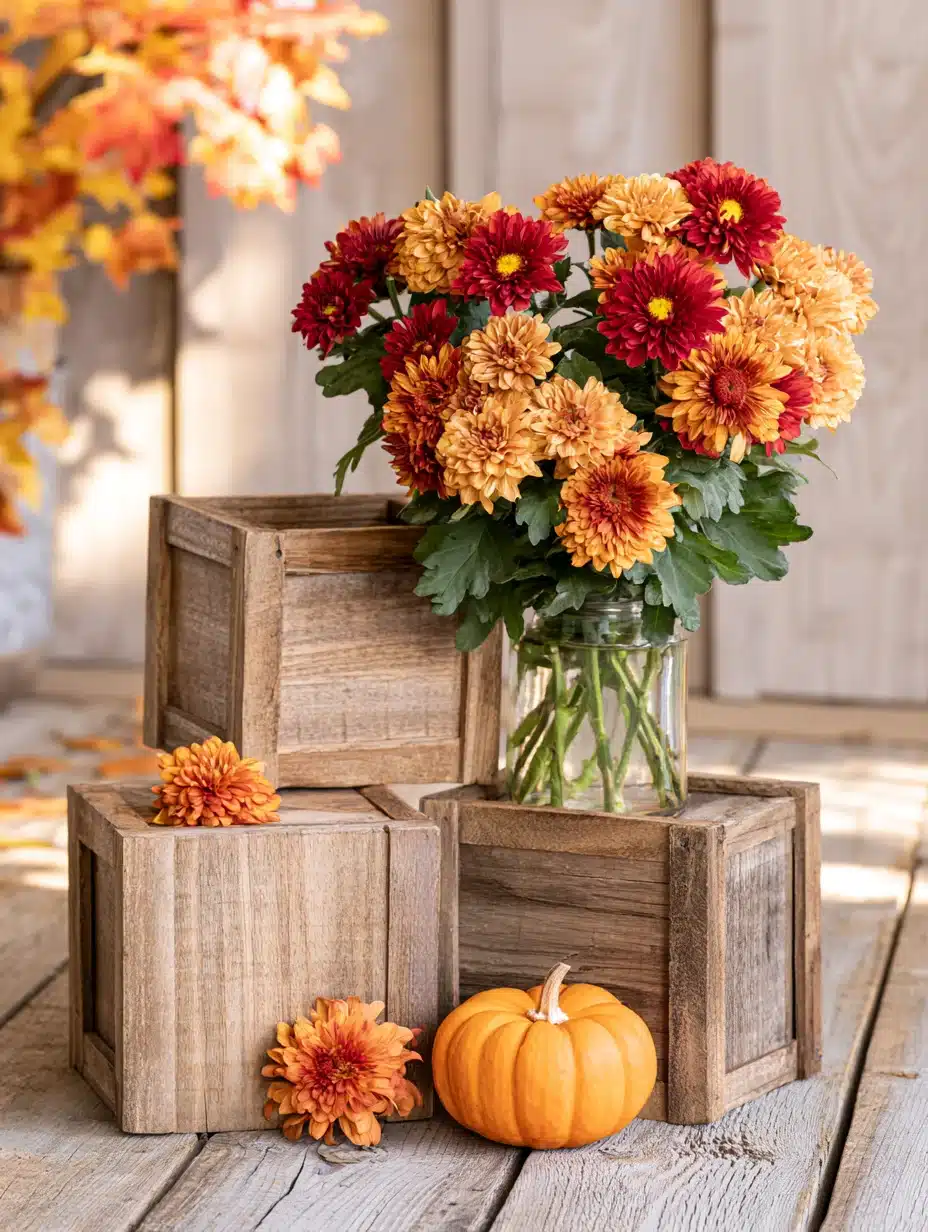27 Beautiful Mums Front Porch Ideas for a Colorful Autumn Welcome