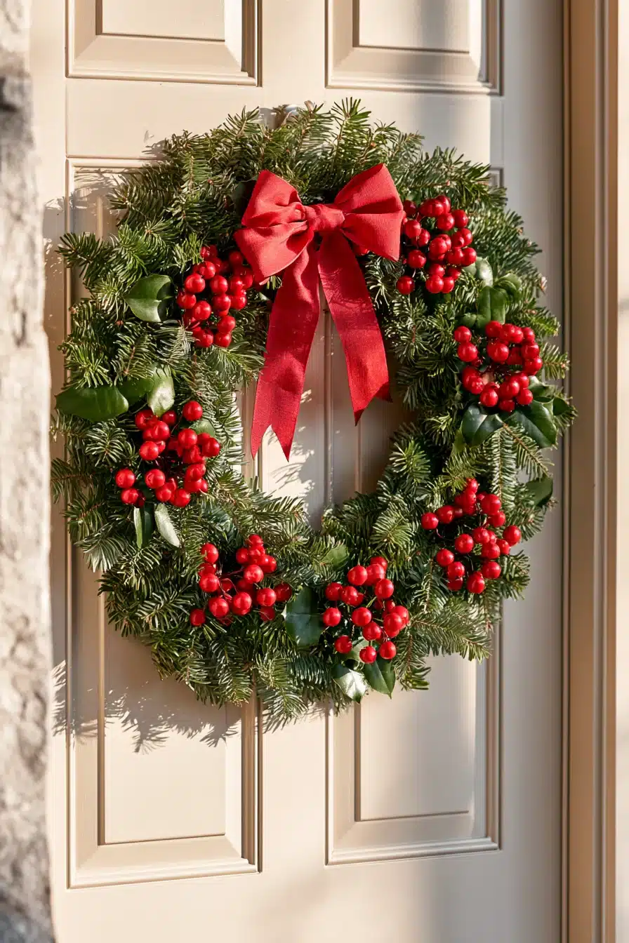 27 Cozy Christmas Wreaths Filled With Seasonal Color and Cheer