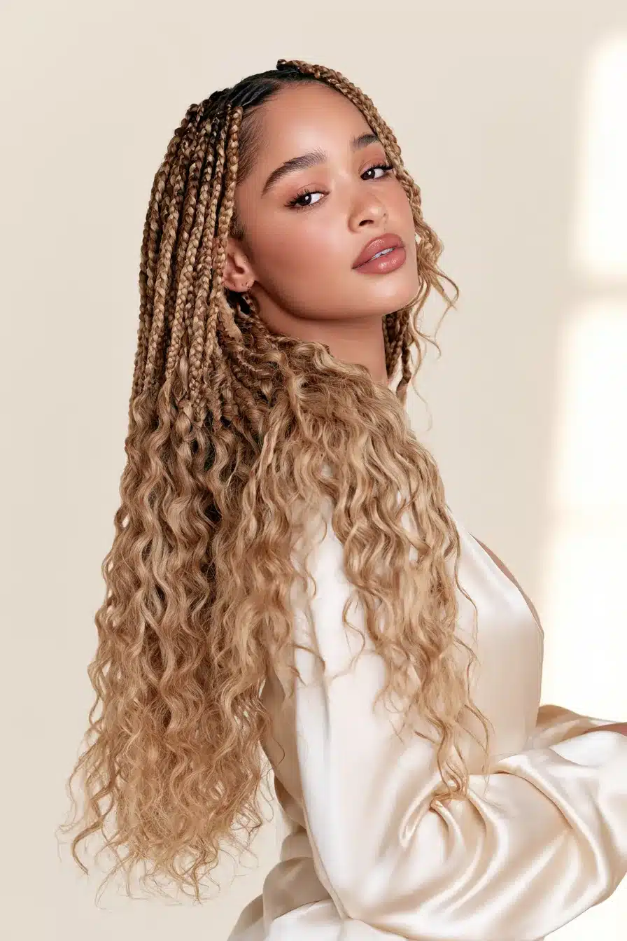 27 Stunning Boho Knotless Braids to Inspire Your Next Hairstyle