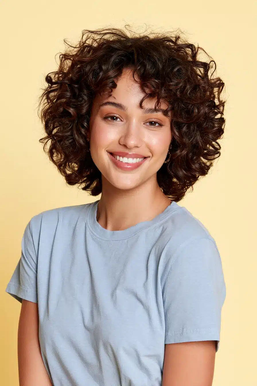 27 Gorgeous Short Curly Hairstyles Full of Bounce and Personality
