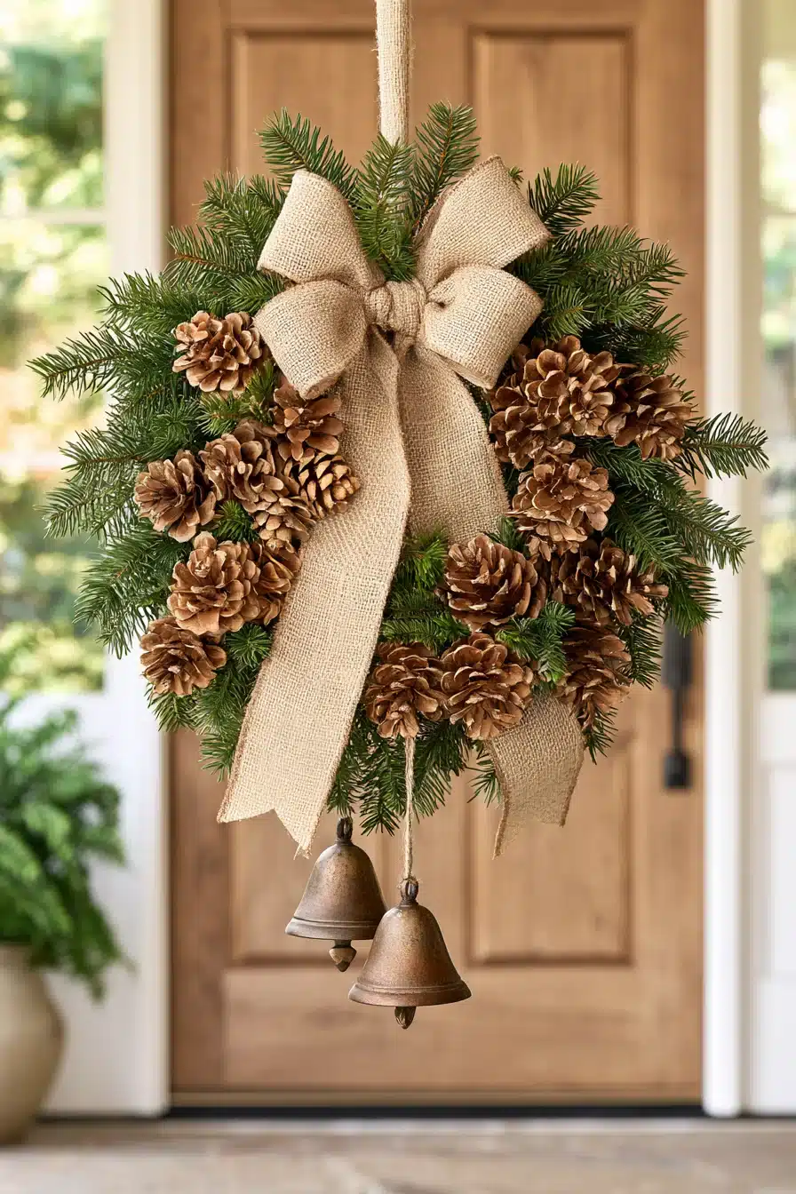 27 Beautiful Christmas Door Decorations for a Warm Holiday Welcome