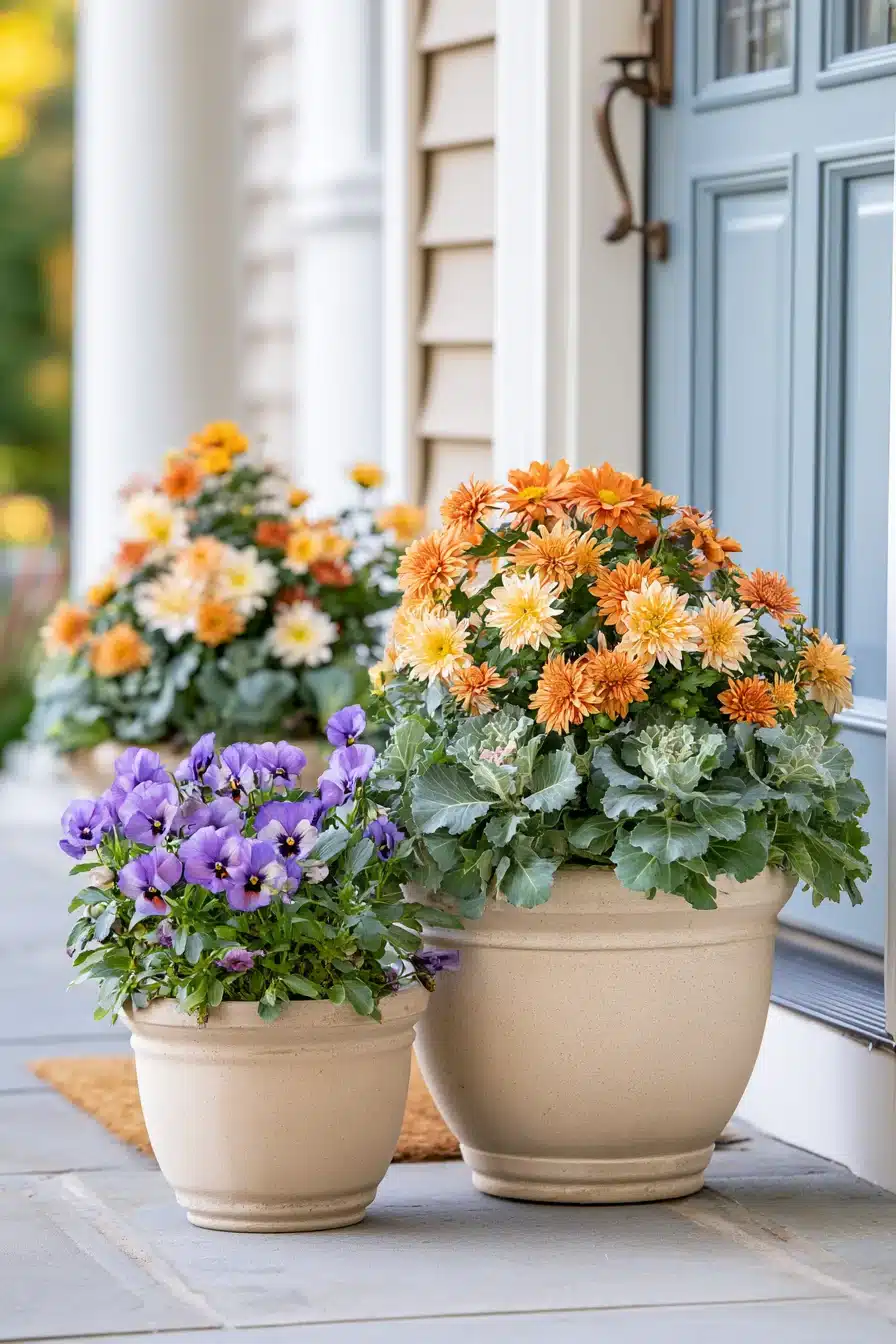 27 Cozy Small Porch Fall Decorating Ideas for a Warm Autumn Welcome