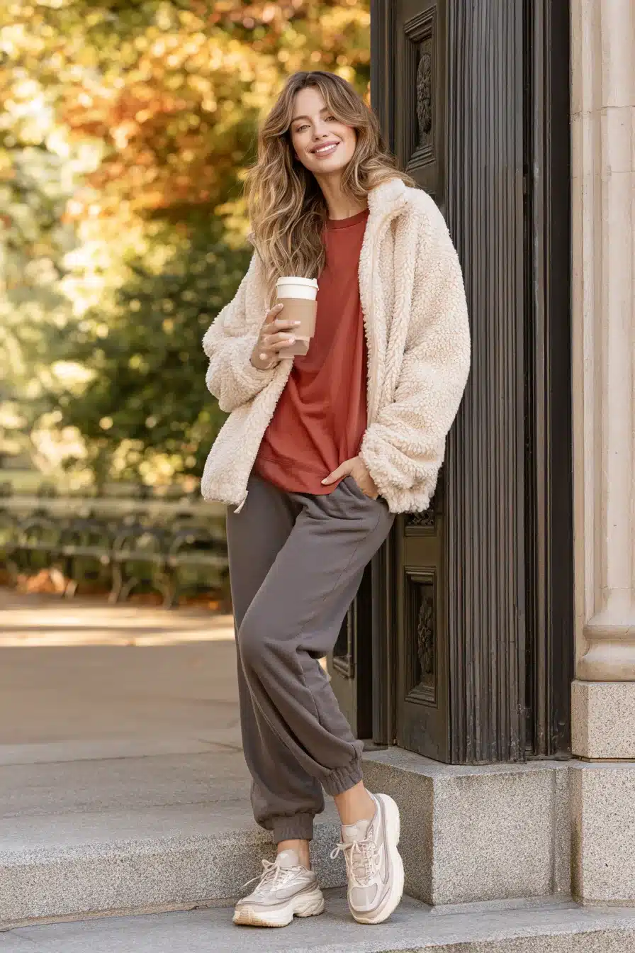 27 Cute Comfy Fall Outfits With Soft Knits and Cozy Layers