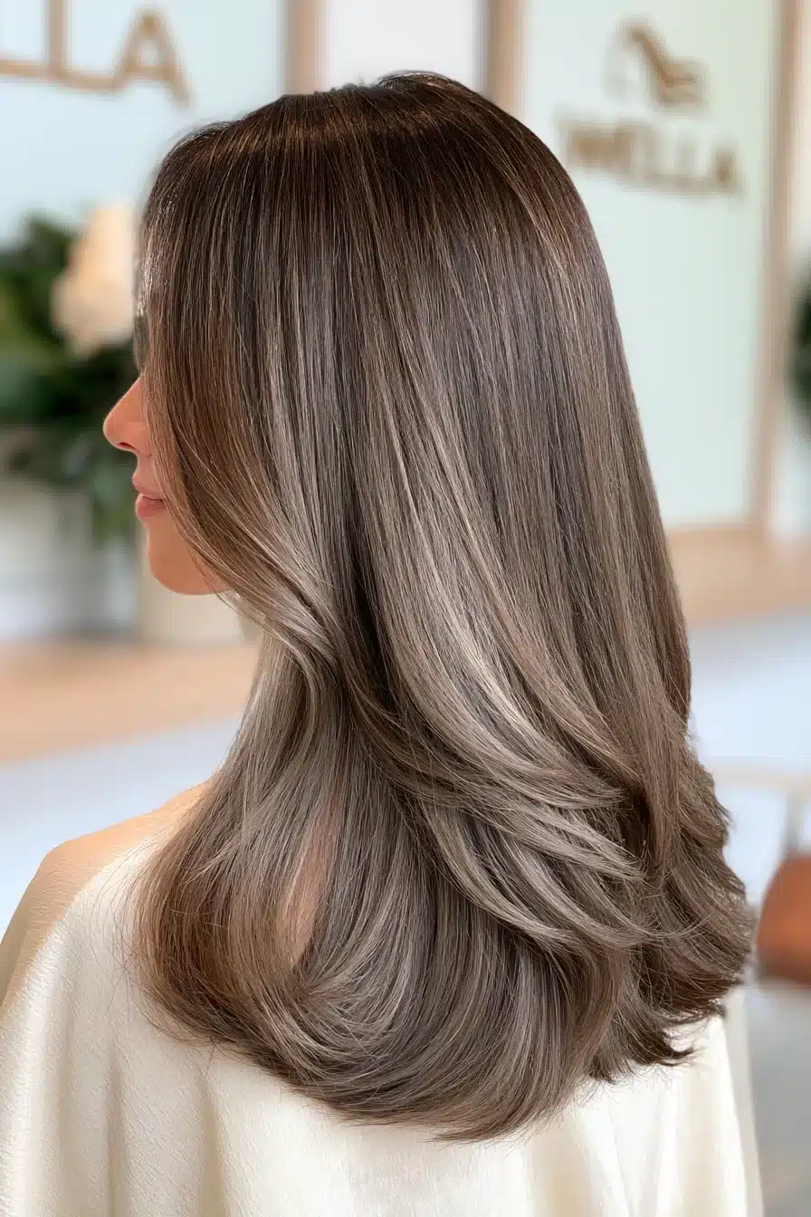 27 Beautiful Grey Blending Ideas for Dark Hair to Embrace Your Silver Strands