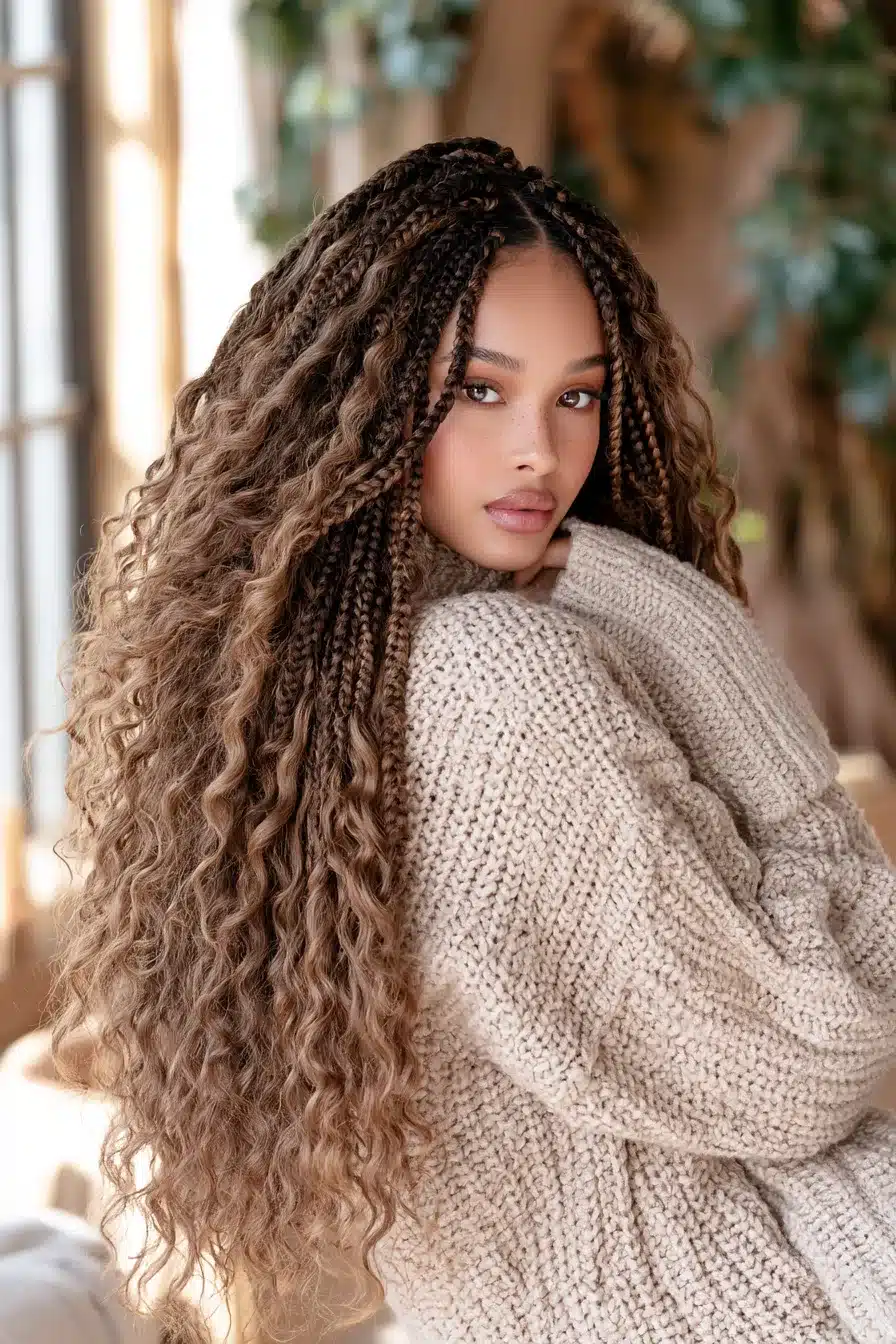 27 Stunning Boho Knotless Braids to Inspire Your Next Hairstyle